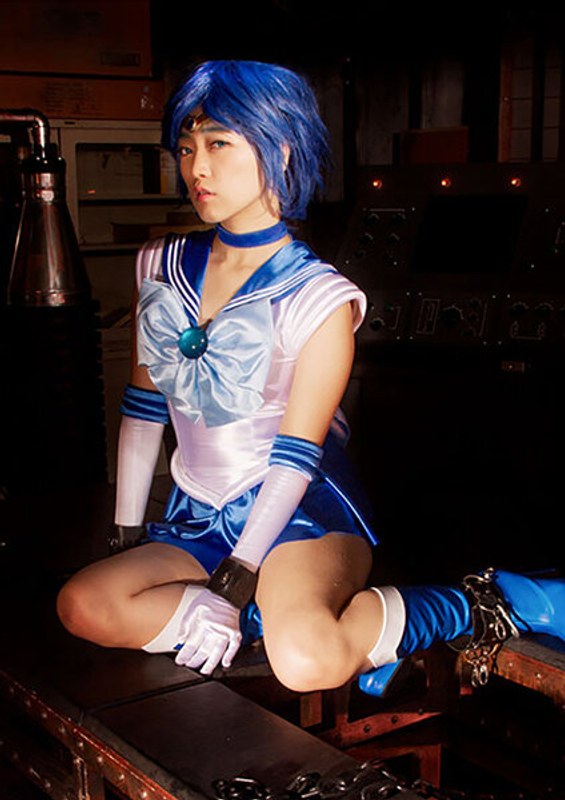 【羞恥】同人ヒロイン 美少女戦士セーラーメルクス 星あめり❤GIGA｜h_173dhry00001