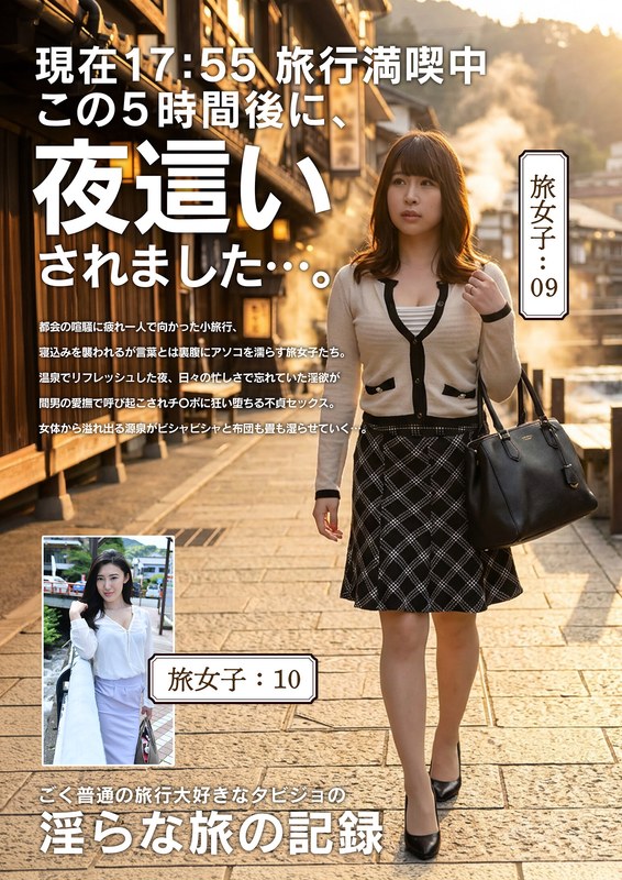 【】淫らな旅の記録17:55この5時間後に、夜〇いされました…。❤いきなりエロざんまい｜h_1454jksr63005