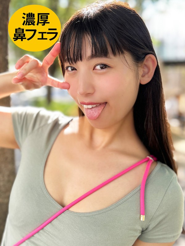 【その他フェチ】ソフトSの黒髪ロング女子がM男に濃厚鼻フェラ❤ペロネ｜h_1651hnf0100002