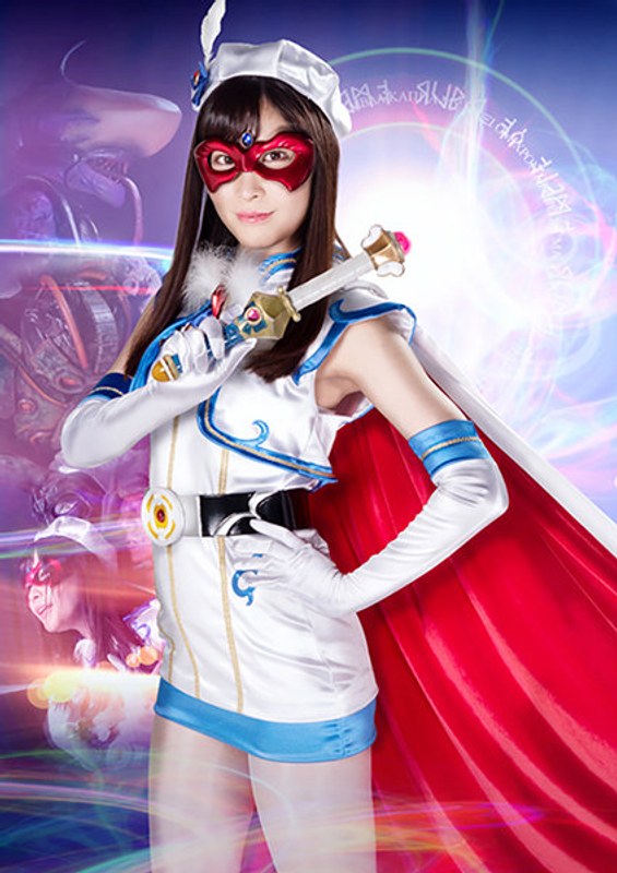 【パンスト・タイツ】魔法美少女戦士フォンテーヌVS「強襲ハンター・絶倫怪人・怪奇人間椅子」三大怪人 連続陥落地獄 葉月桃❤GIGA｜h_173ghkr00057